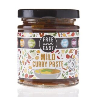 Free & Easy Gluten Free Mild Curry Paste