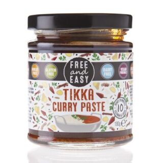 Free & Easy Gluten Free Tikka Curry Paste