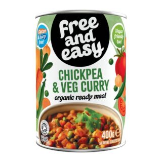 Free & Easy Chick Pea & Vegetable Curry