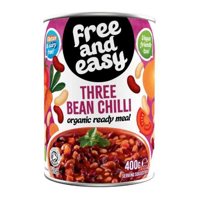 Free & Easy Three Bean Chilli