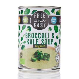Free & Easy Organic Broccoli & Kale Soup