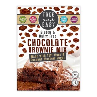 Free & Easy Gluten and Dairy Free Chocolate Brownie Mix