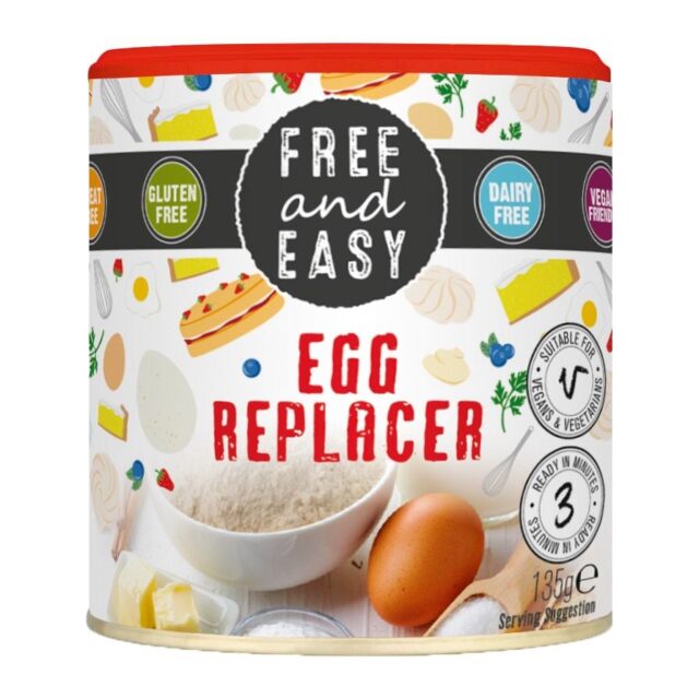 Free & Easy Gluten & Dairy Free Egg Replacer