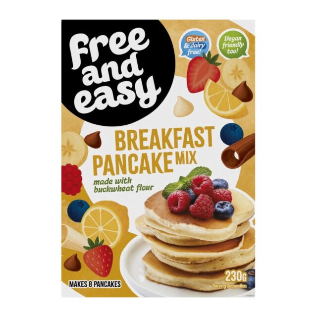 Free & Easy Breakfast Pancake Mix Buckwheat