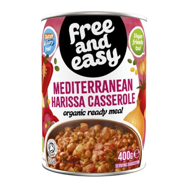 Free & Easy Mediterranean Harissa Casserole