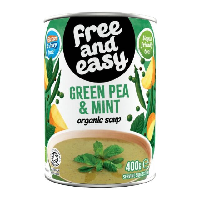 Free & Easy Organic Pea & Mint Soup