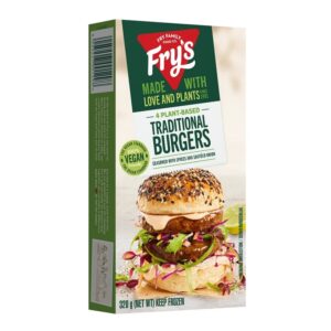 Fry's Traditional Veg Burger 320g