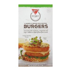Fry's Rice Protein & Quinoa Burger 320g