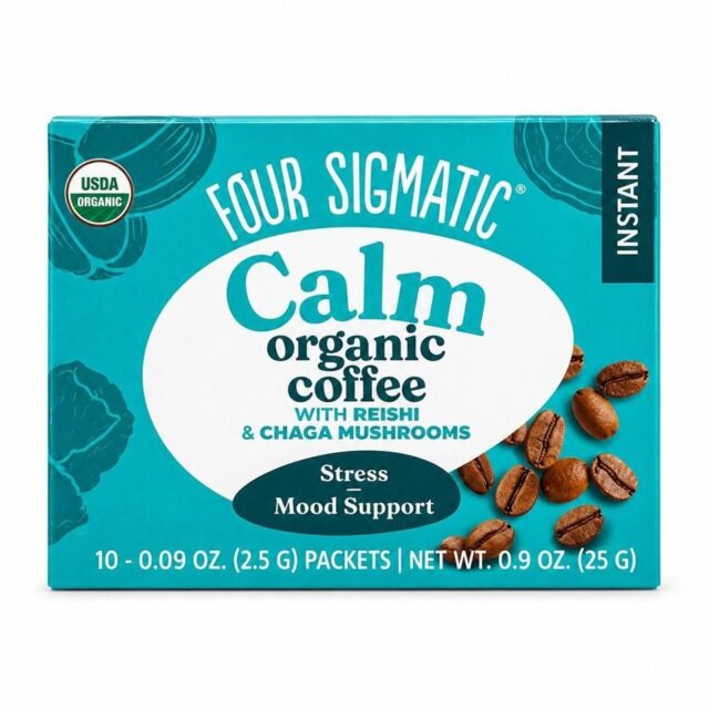 Four Sigma Foods Balance Instant Coffee with Ashwagandha & Eleuthero