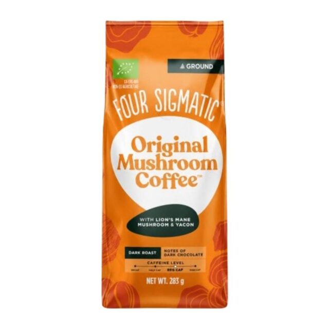 Four Sigma Foods Original Mushroom Coffee Ground Dark Roast