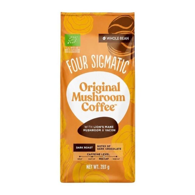 Four Sigma Foods Organic Original Mushroom Coffee Whole Bean