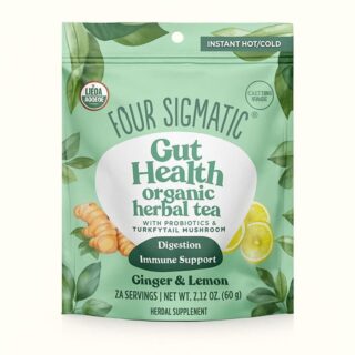 Four Sigma Foods Happy Gut Organic Herbal Tea