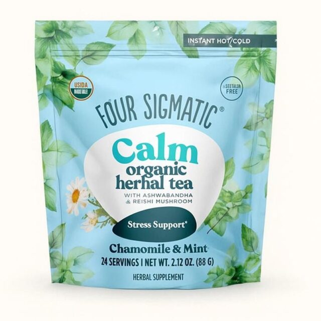 Four Sigma Foods Organic Calm Herbal Tea
