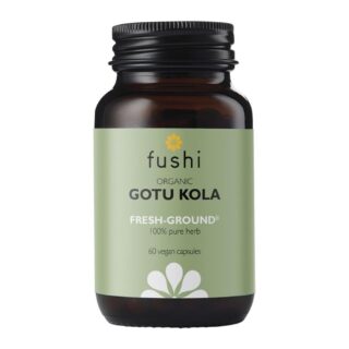 Fushi Wellbeing Gotu Kola Capsules Organic 60 Veg Caps