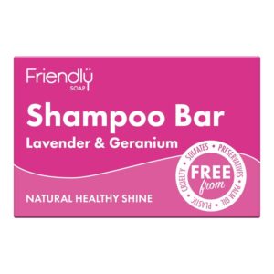 Friendly Soap Natural Shampoo Bar Lavender & Geranium 95g