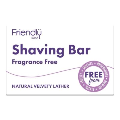 Friendly Soap Shaving Bar Fragrance Free