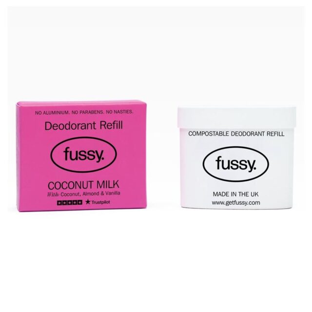 Fussy Natural Deodorant Refill Coconut Milk