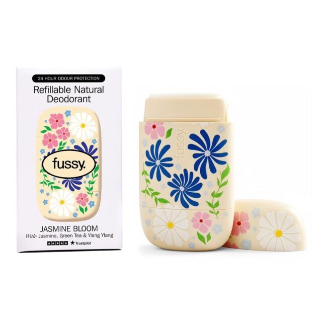 Fussy Refillable Natural Deodorant Jasmine Bloom