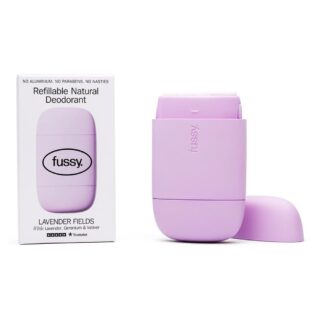 Fussy Refillable Natural Deodorant Lavender Fields