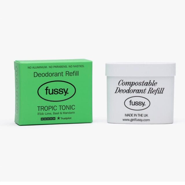 Fussy Natural Deodorant Refill Tropic Tonic