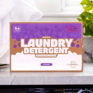 The Green Co GreenSheets - Eco-Friendly Laundry Sheets Lavender