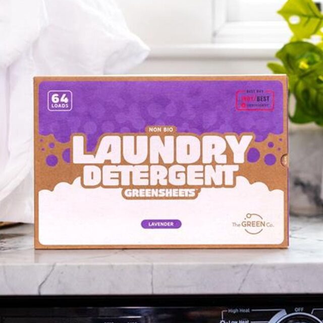 The Green Co GreenSheets - Eco-Friendly Laundry Sheets Lavender