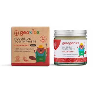Georganics Fluoride Toothpaste for Kids Strawberry