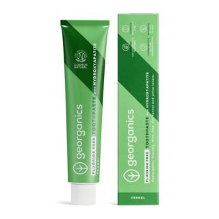 Georganics Fluoride Free Toothpaste with Hydroxyapatite - Fennel