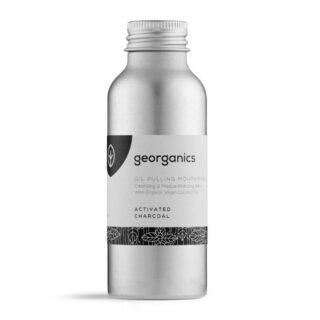 Georganics Oil Pulling Mouthwash - Charcoal