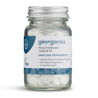 Georganics Mouthwash Tablets - Peppermint