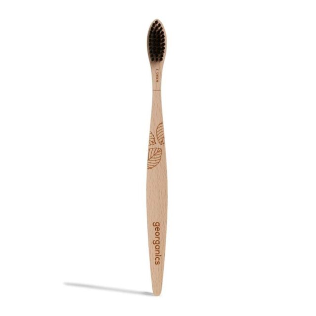 Georganics Sustainable Beechwood Toothbrush - Soft Bristles