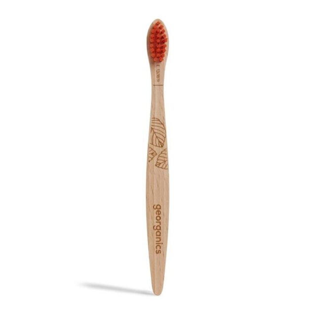 Georganics Sustainable Beechwood Toothbrush - Kids Bristles