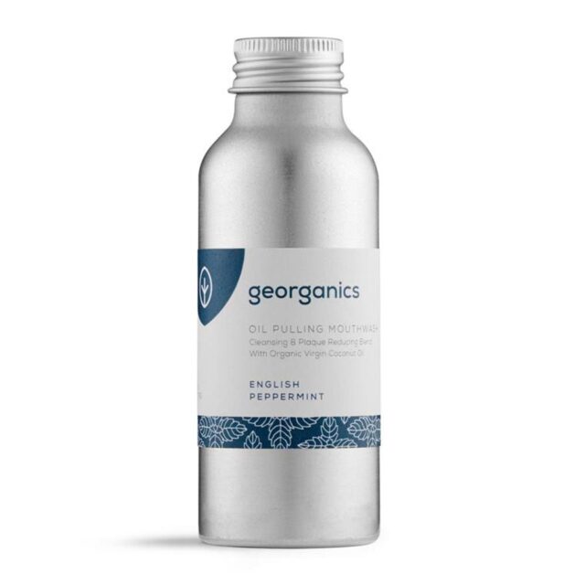 Georganics Oil Pulling Mouthwash - Peppermint