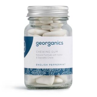 Georganics Chewing Gum - English Peppermint 30 Gums