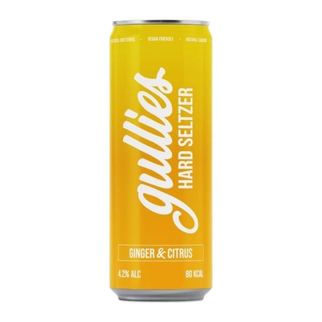 Gullies Hard Seltzer Ginger & Citrus 330ml | 4.2% ABV
