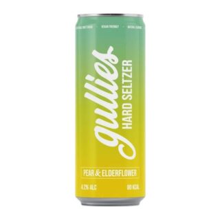 Gullies Hard Seltzer Pear & Elderflower 330ml | 4.2% ABV