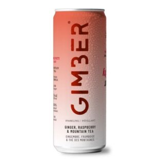 Gimber Organic Immunity Ginger Sparkling Ready-To-Drink Can