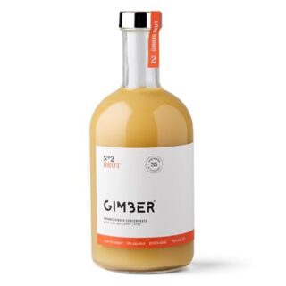 Gimber Organic No2 Brut Extra Strong Ginger Alcohol Free Drink