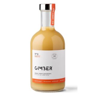 Gimber Organic No2 Brut Extra Strong Ginger Alcohol Free Drink