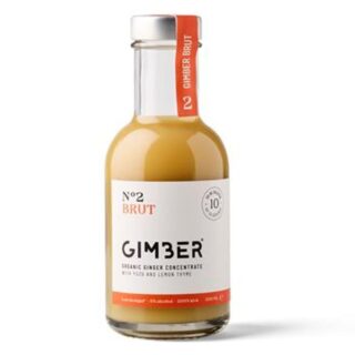 Gimber Organic No2 Brut Extra Strong Ginger Alcohol Free Drink