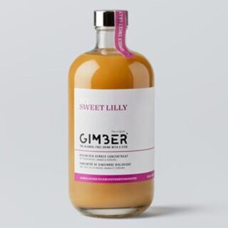 Gimber Organic No3 Sweet Lilly Tropical Ginger Alcohol Free Drink