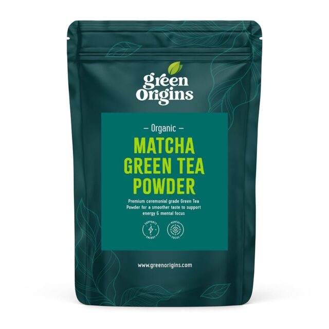 Green Origins Organic Matcha Green Tea Powder (Ceremonial)