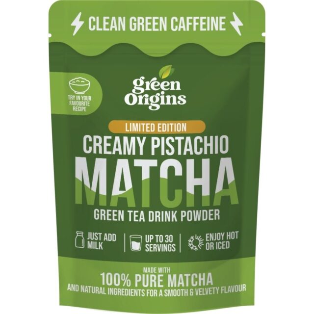 Green Origins Creamy Pistachio Matcha Powder