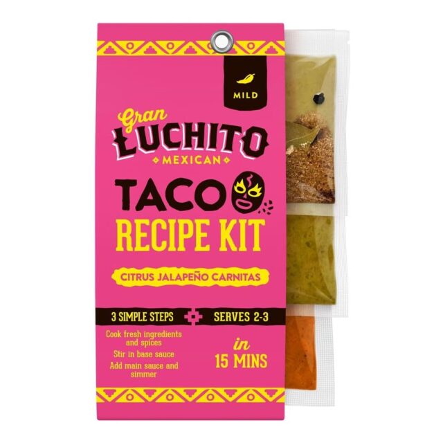 Gran Luchito 'Citrus Jalapeno' Easy Carnitas Taco Recipe Kit