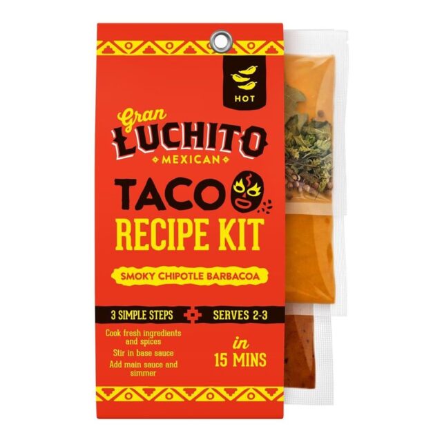 Gran Luchito 'Smoky Chipotle' Easy Barbacoa Taco Recipe Kit