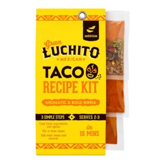 Gran Luchito 'Aromatic & Bold' Easy Birria Taco Recipe Kit