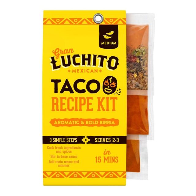 Gran Luchito 'Aromatic & Bold' Easy Birria Taco Recipe Kit