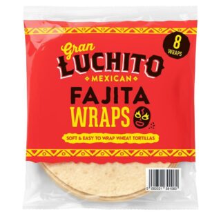 Gran Luchito Soft Medium-Sized Fajita Wraps