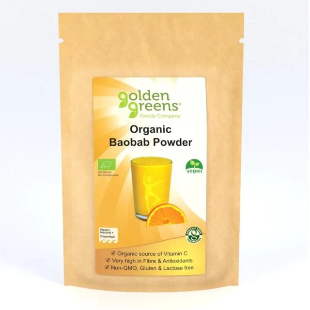 Golden Greens Organic Baobab Powder