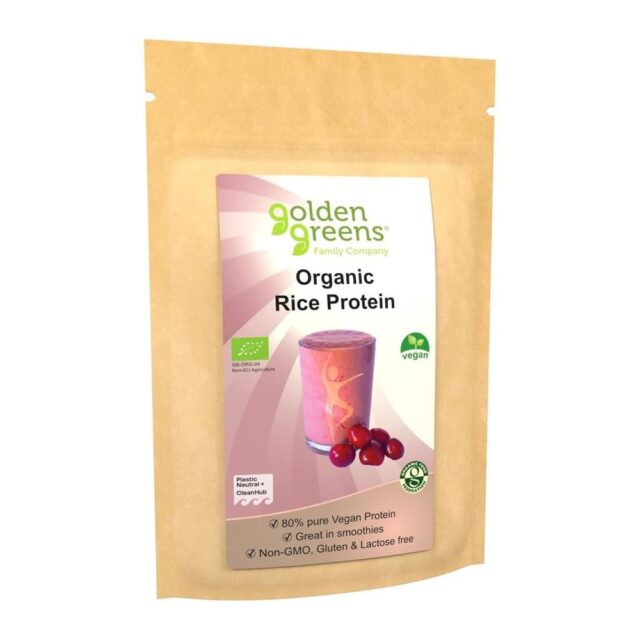 Golden Greens Organic Brown Rice Protein Powder